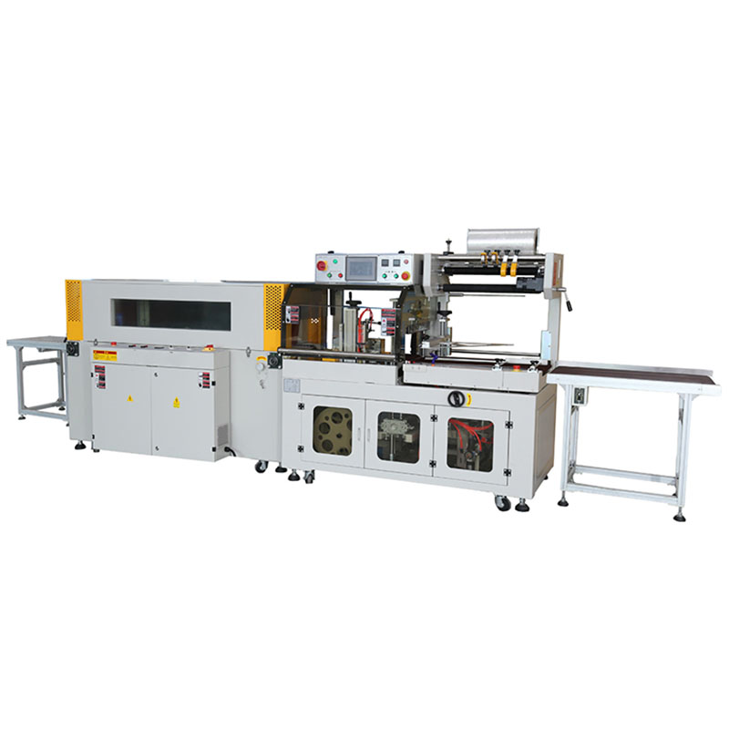 Automatische verpakkingsmachine met krimpfolie
