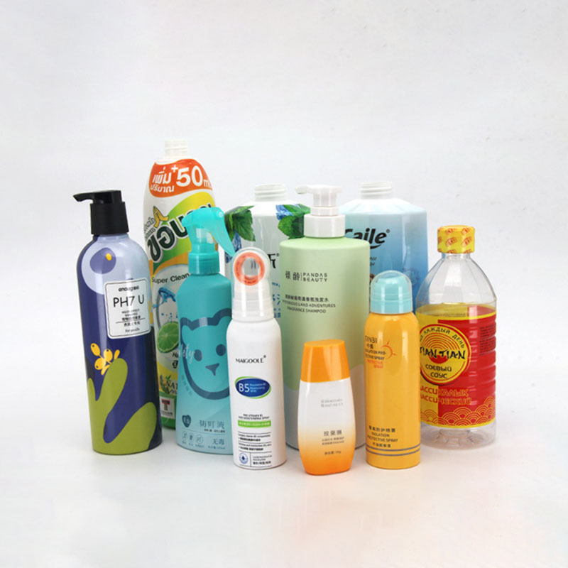 PVC Shrink Wrap Bottle Labels